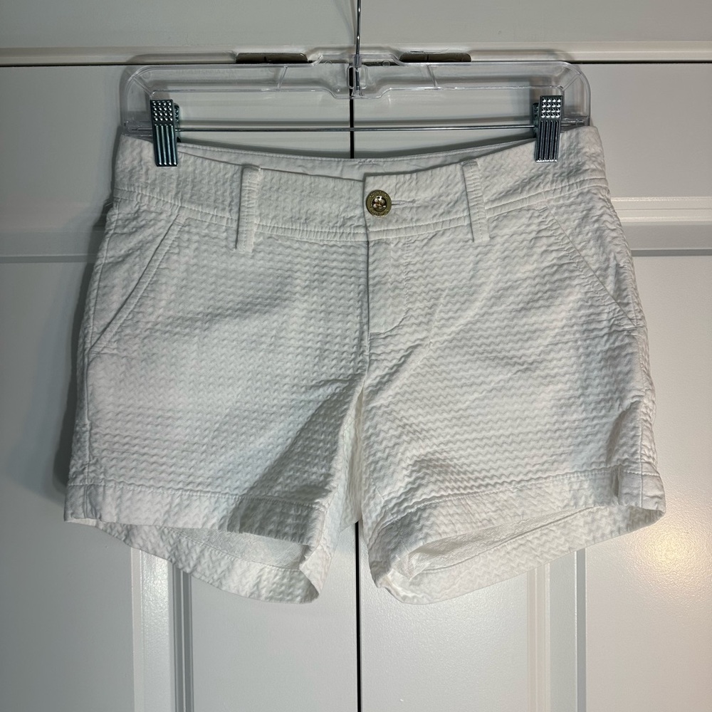 Lilly Pulitzer The Callahan Short 5” Inseam Textured Size 00